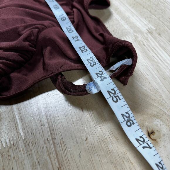 Free People Night Owl Bodysuit in Nutmeg Women's Size Small New With Tags - Picture 10 of 10